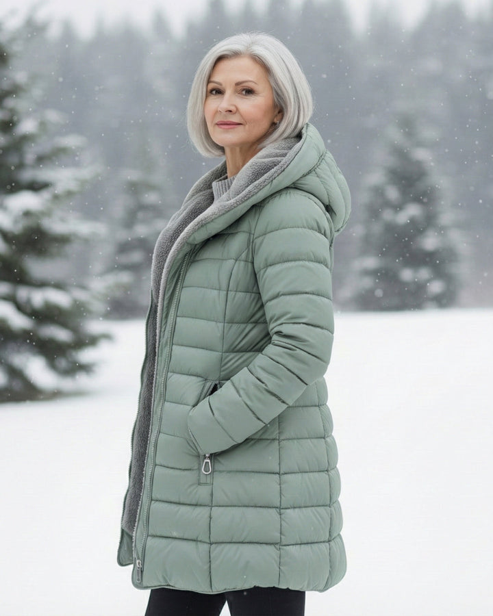 Carol | Fleece Lined Puffer Coat