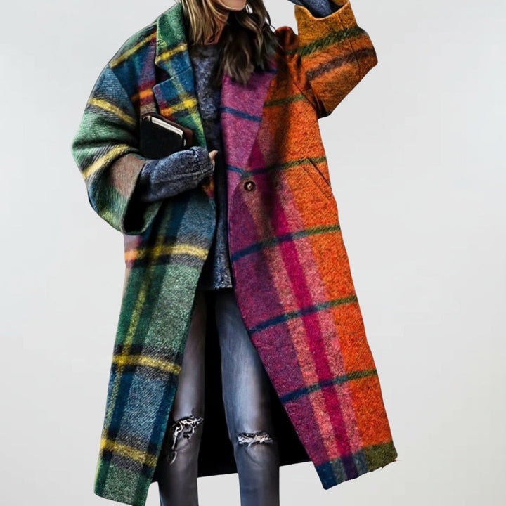 Nicky | Oversized Check Coat