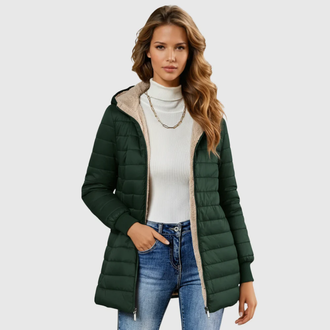 Mila | Sherpa-Lined Winter Coat