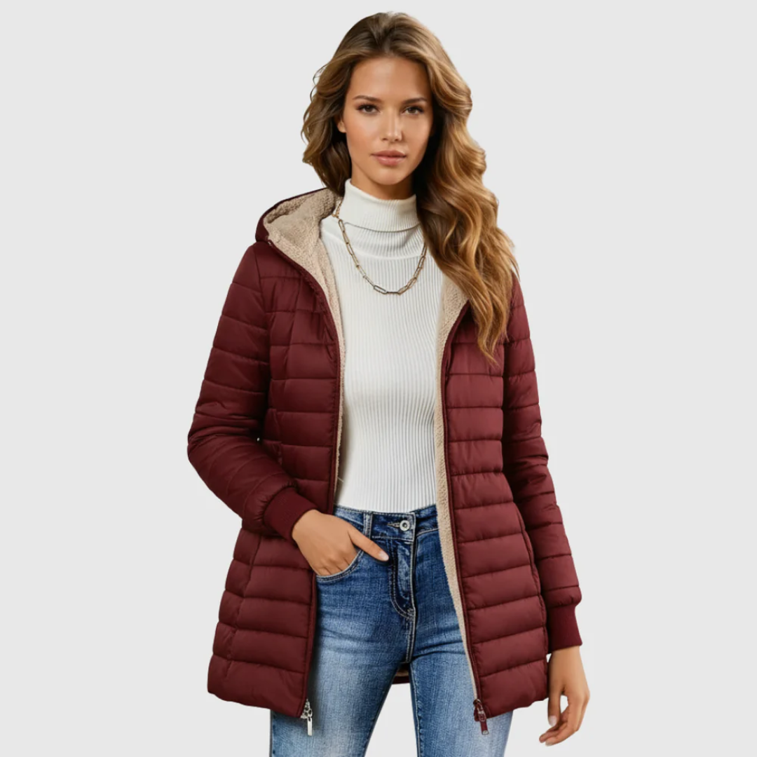 Mila | Sherpa-Lined Winter Coat