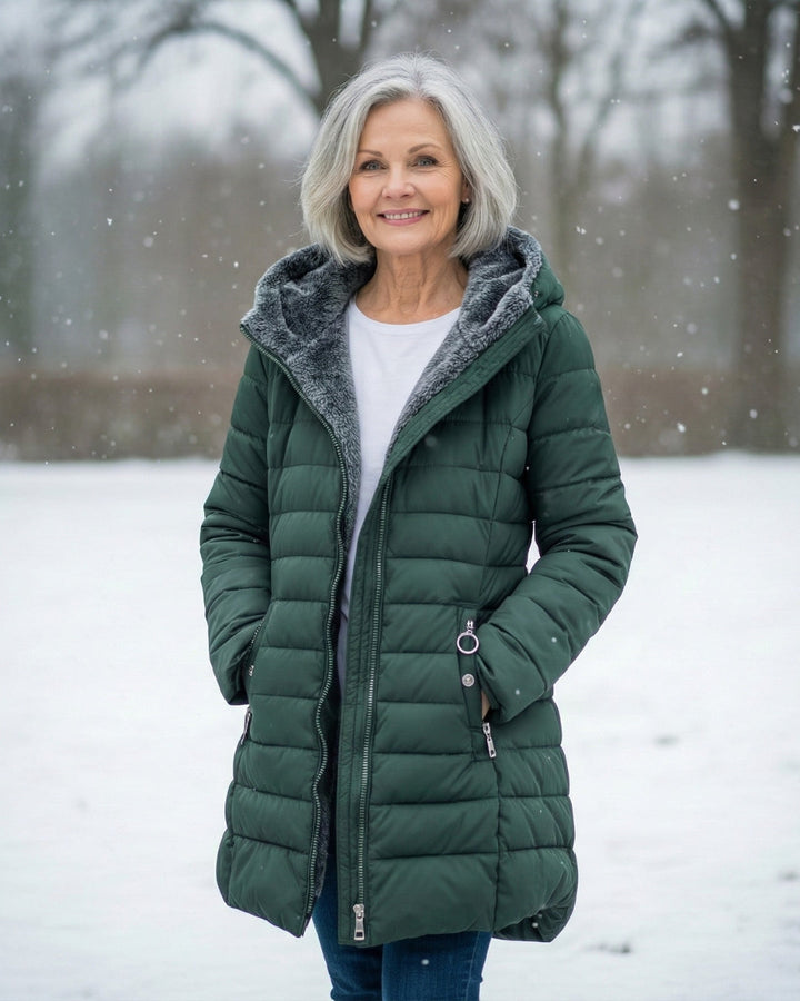 Carol | Fleece Lined Puffer Coat