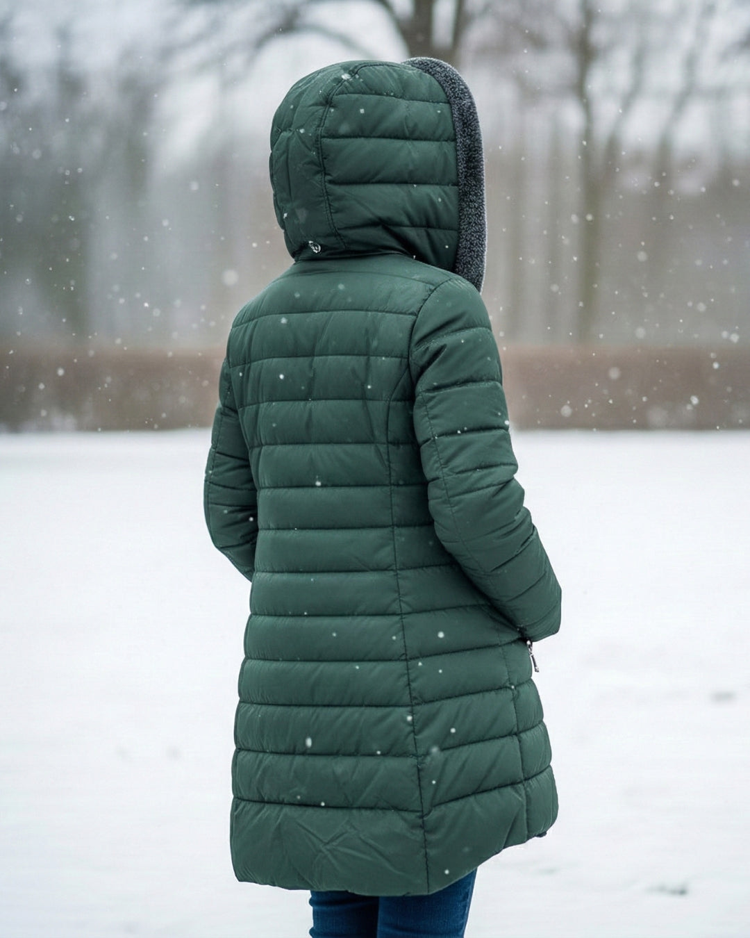 Carol | Fleece Lined Puffer Coat
