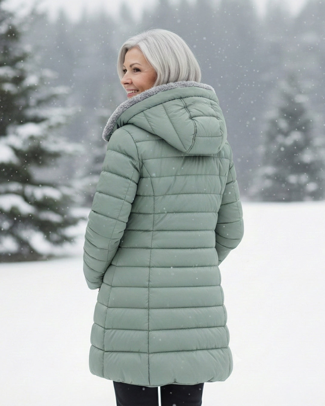Carol | Fleece Lined Puffer Coat