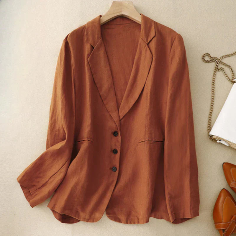 ALORCA™ LINEN BLAZER