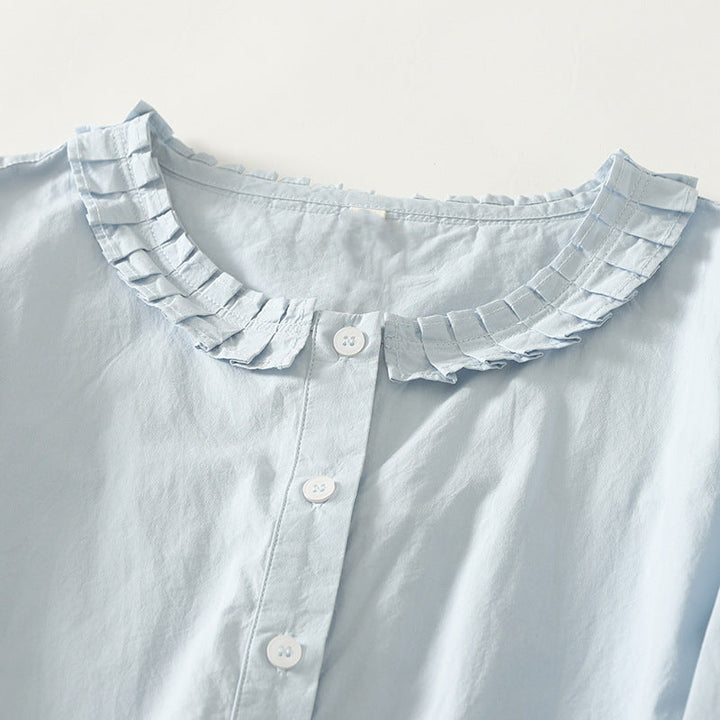 ALESSA LINEN BLOUSE
