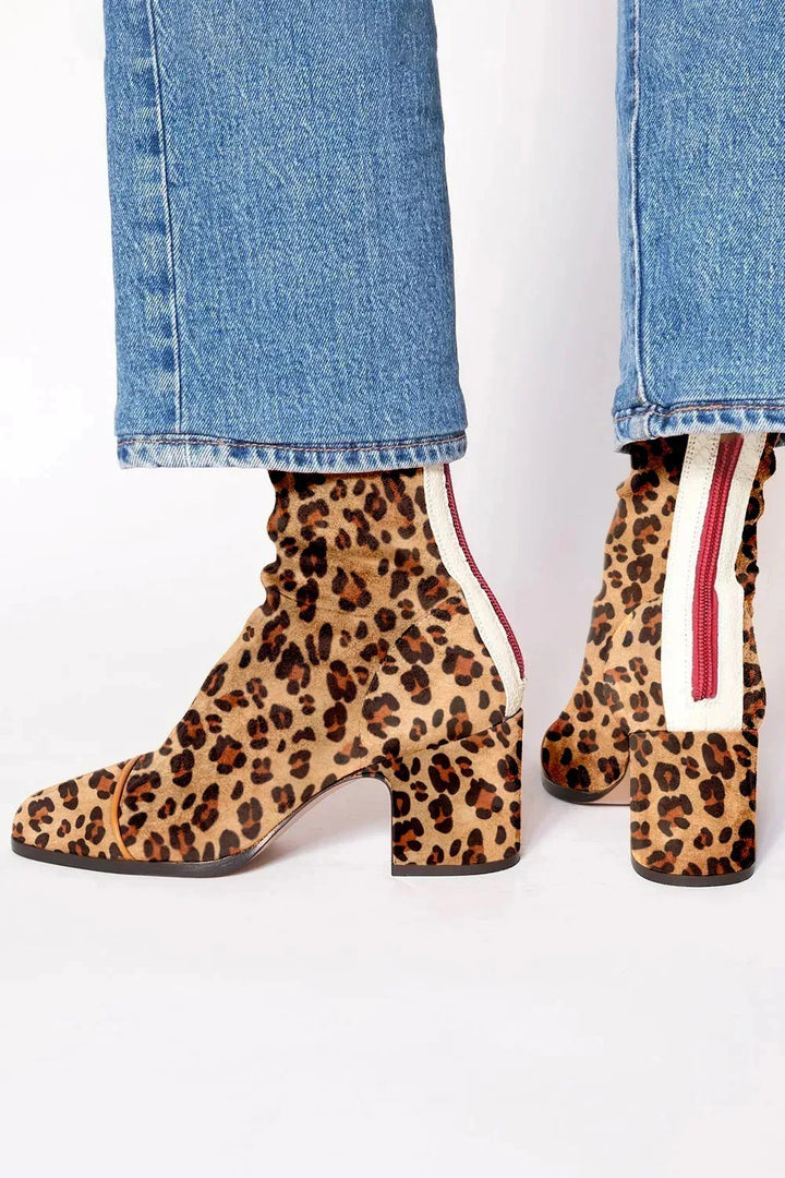 Jet | Square toe heeled boots