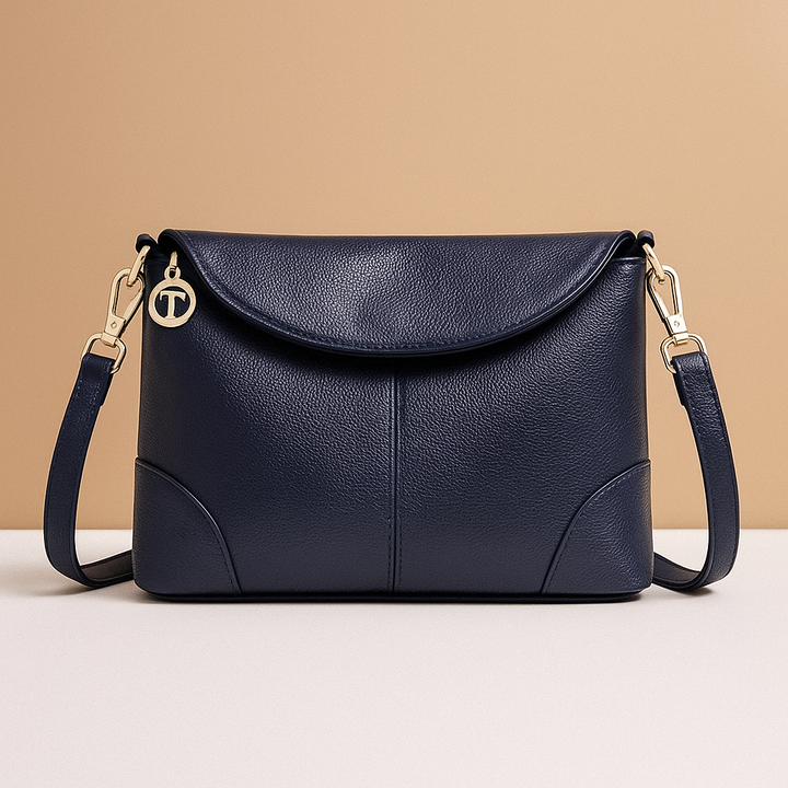 Anti-theft vegan leather crossbody bag for women | Amelia