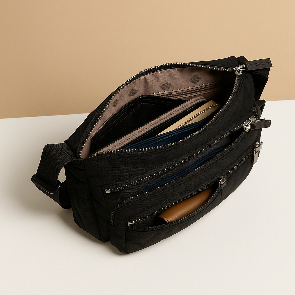 Luxury anti-theft messenger bag for women | Claire