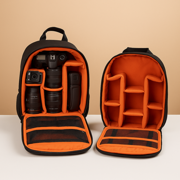 Waterproof camera backpack for men | Luca